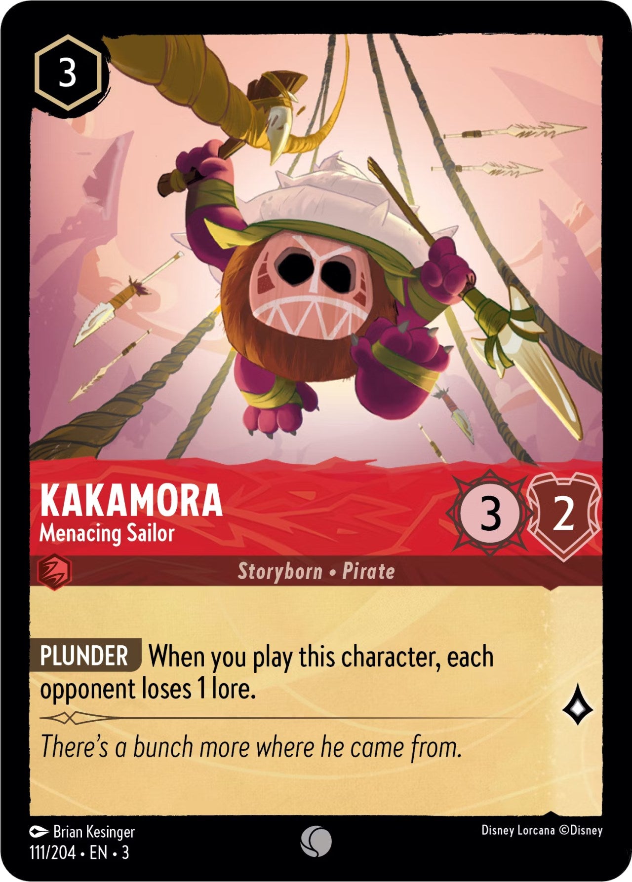 Kakamora - Menacing Sailor (111/204) [Into the Inklands]