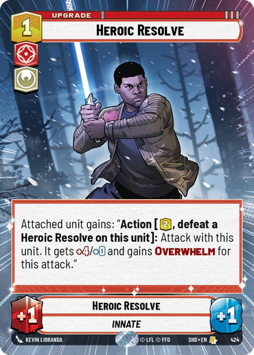 Heroic Resolve (424) (Hyperspace) (424) [Shadows of the Galaxy]