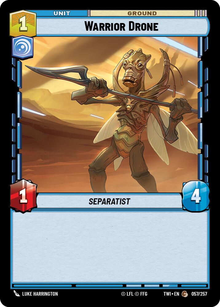 Warrior Drone (057/257) (057/257) [Twilight of the Republic]