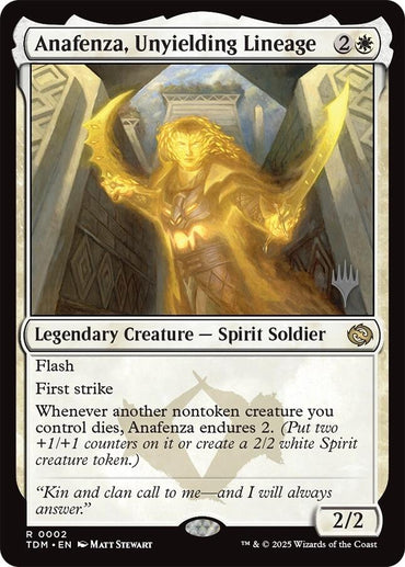 Anafenza, Unyielding Lineage [Tarkir: Dragonstorm Promos]