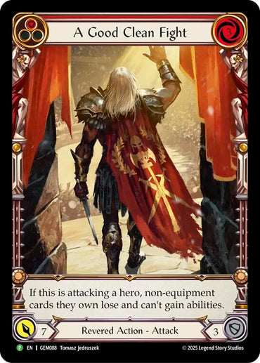 A Good Clean Fight [GEM088] (GEM Pack 3)  Rainbow Foil