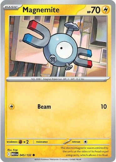 Magnemite (045/132) [Mega Evolutions: Base Set]