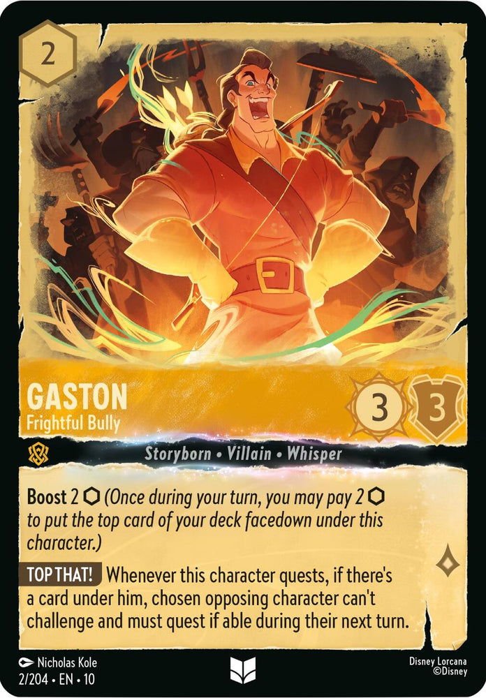 Gaston - Frightful Bully (2/204) [Whispers in the Well]