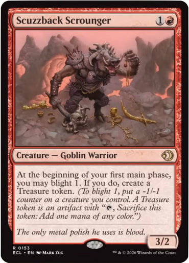 Scuzzback Scrounger [Lorwyn Eclipsed]