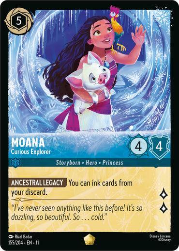 Moana - Curious Explorer (155/204) [Winterspell]