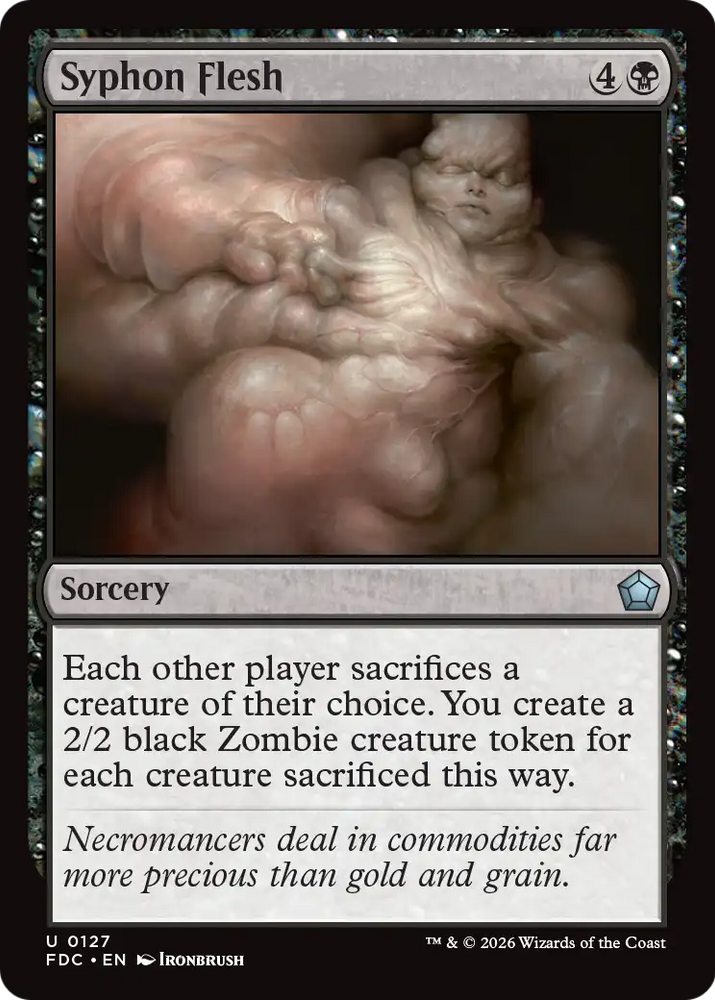 Syphon Flesh [Foundations Commander]