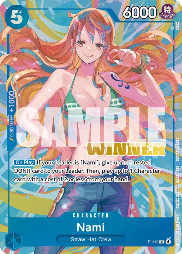 Nami (Heroines Battle Winner Pack) [One Piece Promotion Cards]