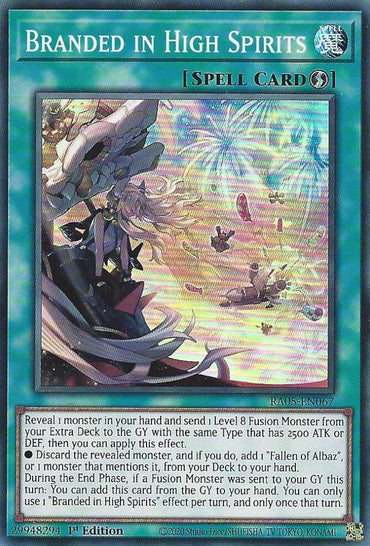 Branded in High Spirits [RA05-EN067] Super Rare