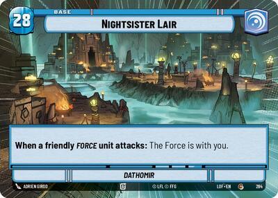 Nightsister Lair (284) (Plastic) (284) [Galactic Championship 2026]