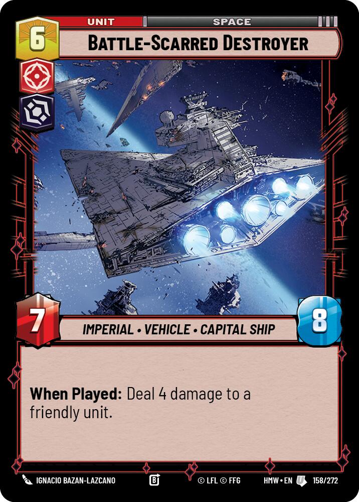 Battle-Scarred Destroyer (158/272) (158/272) [Homeworlds]