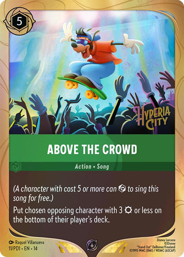 Above the Crowd (11) [Promo Cards]