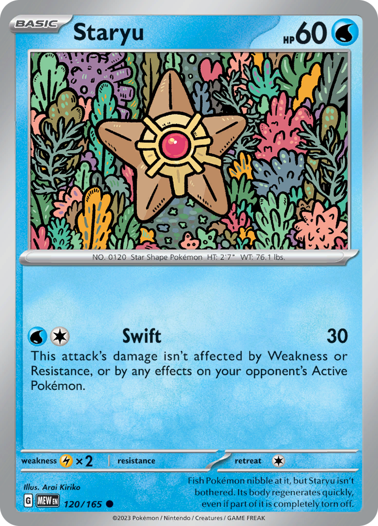 Staryu (120/165) [Scarlet & Violet 151]