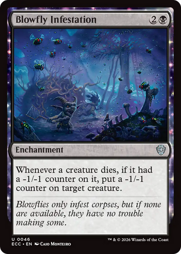 Blowfly Infestation [Lorwyn Eclipsed Commander]