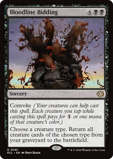 Bloodline Bidding [Lorwyn Eclipsed]