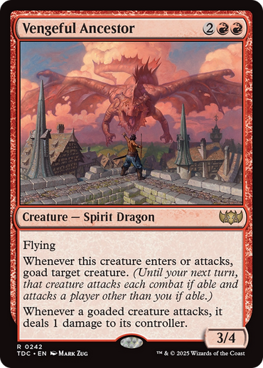 Vengeful Ancestor [Tarkir: Dragonstorm Commander]
