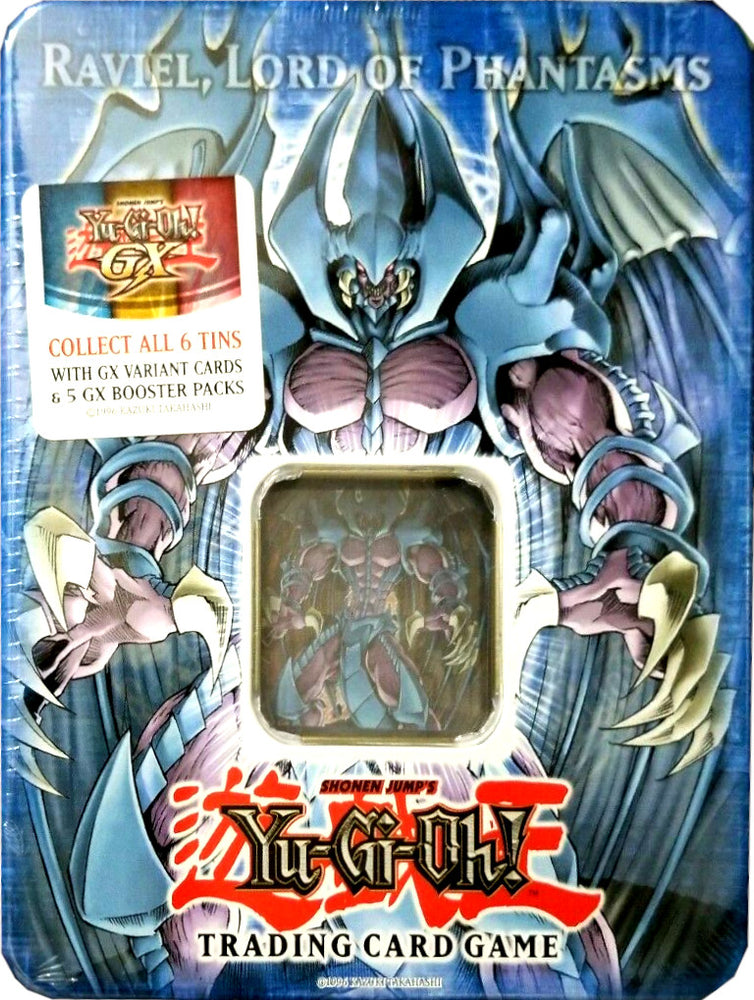 Collectible Tin Display (Cyber Dragon/Elemental Hero Neos/Raviel, Lord of Phantasms)