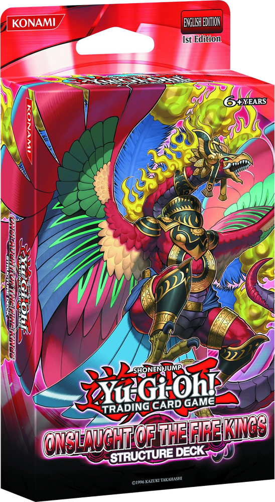 Onslaught of the Fire Kings - Structure Deck Display (1st Edition)